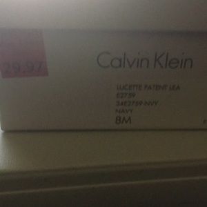 Blue Calvin Klein Sandals